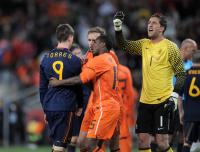 FUSSBALL WM 2010  FINALE:  Holland - Spanien