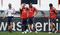 Fussball 1. Bundesliga: Training beim FC Bayern Muenchen