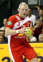 Handball-WM: Island, GEIRSSON am Ball
