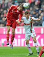 Fussball 1. Bundesliga, Saison 2011/2012:  FC Bayern Muenchen - FC Augsburg