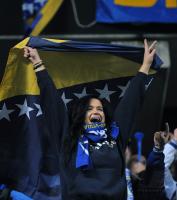 Fussball WM-Qualifikation:  JUBEL Bosnien-Herzegowina