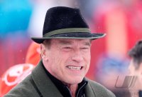 Ski Alpin Kitzbuehel 2016 Abfahrt ; Arnold Schwarzenegger