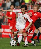 Fussball WM Testspiel Schweiz - China