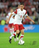 Fussball International EM 2012 - Testspiel :  Robert Lewandowski (Polen)
