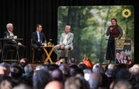 Buendnis 90 / Die Gruenen, Wahlkampf Landtagswahl Baden - Wuerttemberg, Spitzenkandidat Cem Oezdemir