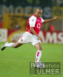 Fussball UCL - Arsenal: GILBERTO Einzelaktion