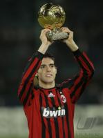 Fussball International Kaka Europas Fu&sect;baller des Jahres 2007