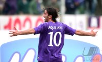 FUSSBALL SERIE A:  Jubel Aquilani Alberto  (AC Florenz)