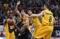Basketball 1. Bundesliga 15/16 Hauptrunde: Walter Tigers Tuebingen -  Giessen 46ers