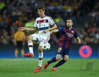 Fussball CHL 14/15 Halbfinale: FC Barcelona - FC Bayern Muenchen
