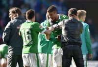 Fussball, 1. Bundesliga  Saison 2014/2015: SV Werder Bremen - Hamburger SV