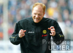 Fussball 1. Bundesliga: Hamburger SV - Dortmund, Sammer sauer