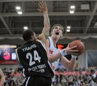 Basketball  1. Bundesliga  09/10  Walter Tigers Tuebingen - Brose Baskets