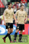 Fussball 1. Bundesliga: Leverkusen - Bayern, BALLACK und  FRINGS enttaeuscht