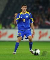 Fussball International EM 2012-Qualifikation: Sergey Khizhnichenko (Kasachstan)