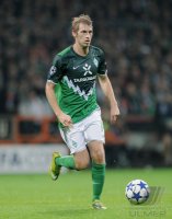 Fussball Champions League  Saison 2010/2011:  Aaron Hunt (SV Werder Bremen)
