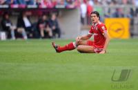 Fussball 1. Bundesliga : Enttaeuschung , Mario Gomez (FCB)