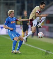 Fussball 1. Bundesliga  Saison 2010/2011:  TSG 1899 Hoffenheim - Hannover 96