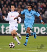 FUSSBALL  International CHL 09/10  FC Zuerich - Olympique Marseille