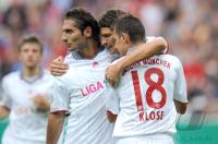 Fussball DFB Pokal 1. Runde  09/10  Spvgg Neckarelz - FC Bayern Muenchen