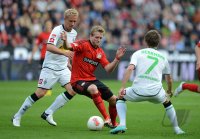 Fussball 1. Bundesliga, Saison 2012/2013:  Bayer 04 Leverkusen - Borussia Moenchengladbach