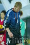 FUSSBALL Weltmeisterschaft  Enttuschung  Oliver Kahn mit haengendem Kopf