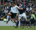 FUSSBALL Schottland -Deutschland  Spielsezene