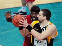 Basketball  1. Bundesliga 2008/2009   Walter Tigers - Brose Basket Bamberg