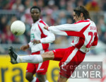 Fussball 1. Bundesliga: Koeln, DOGAN Einzelaktion
