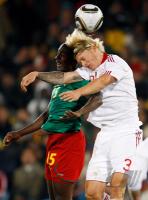 FUSSBALL WM 2010,  VORRUNDE: Kamerun - Daenemark