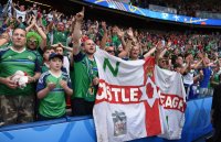 Fussball Europameisterschaft Achtelfinale 2016: Wales - Nordirland