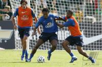 Fussball WM Training Brasilien