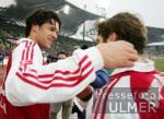 Fussball 1. Bundesliga: Bayern - Bremen, Schlussjubel BALLACK