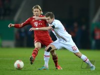 FUSSBALL DFB POKAL  Saison 2012/2013:  FC Augsburg - FC Bayern Muenchen