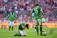 Fussball 1. Bundesliga Saison 14/15: JUBEL FC Bayern Muenchen