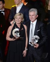 Fussball International  FIFA Ballon d Or 2013: Trainer Jupp Heynckes (FC Bayern Muenchen) und  Silvia Neid (Deutschland)