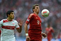 Fussball 1. Bundesliga, Saison 2011/2012:  FC Bayern Muenchen - VfB Stuttgart