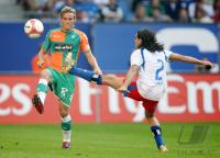 Fussball 1. Bundesliga: Hamburg - Bremen