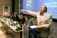 FUSSBALL Blue Stars Turnier 2007 Sepp Blatter