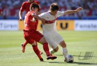Fussball  1. Bundesliga  13/14: VfB Stuttgart - Bayer Leverkusen