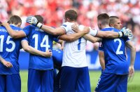 Fussball International Europameisterschaft 2016: Island - Oesterreich