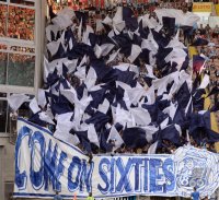 Fussball 2. BUNDESLIGA 14/15 :  TSV 1860 Muenchen Fans