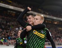 Fussball  1. Bundesliga  13/14: JUBEL Borussia Moenchengladbach