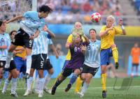 FUSSBALL  Olympia 2008   Vorrunde  Frauen   Schweden - Argentinien