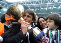 FUSSBALL SERIE A:  Trainer Antonio Conte (Juventus Turin)