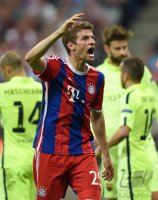 Fussball CHL 14/15 Halbfinale: FC Bayern Muenchen