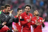 Fussball 1. Bundesliga Saison 2016/2017: FC Bayern Muenchen - Bayer 04 Leverkusen
