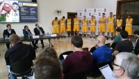 Basketball 1. Bundesliga 14/15:  Teampraesentation  Walter Tigers Tuebingen