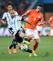 FUSSBALL WM 2014, HALBFINALE: Niederlande - Argentinien