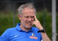 FUSSBALL 1. Bundesliga 2013/2014: Trainer Christian Streich (SC Freiburg)